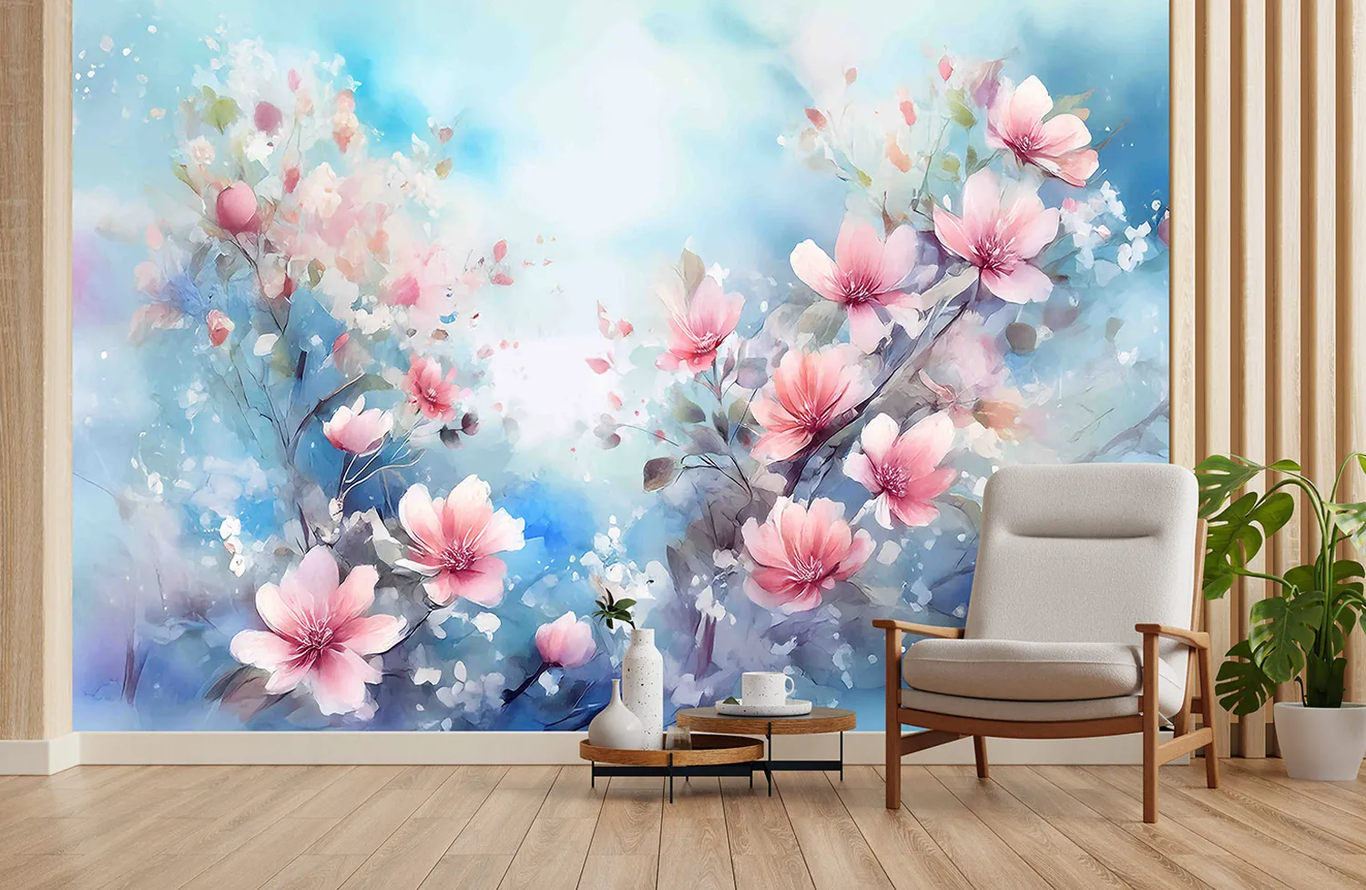 Blue Blossom Drift